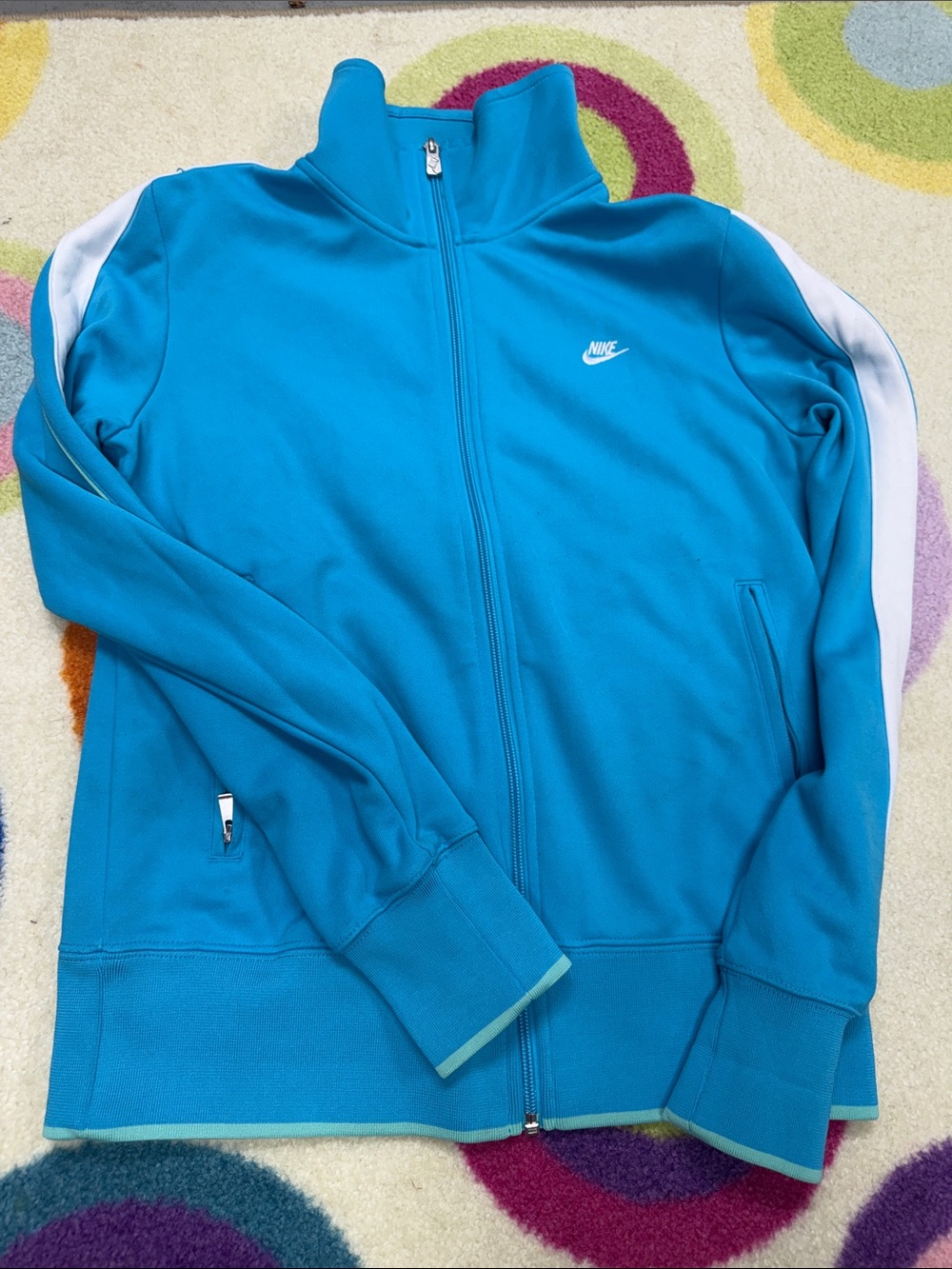 Nike Teal Blue zip up